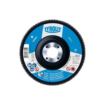 Disco de Lamelas Tyrolit 27CLA 125x22,23 ZA80Q-B