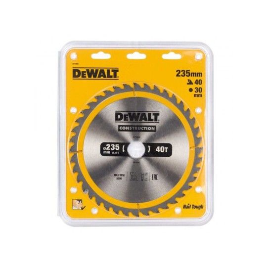 Lâmina para Serra Circular Portátil 235x30mm 40T Dewalt Lâmina para Serra Circular Portátil 235x30mm 40T Dewalt