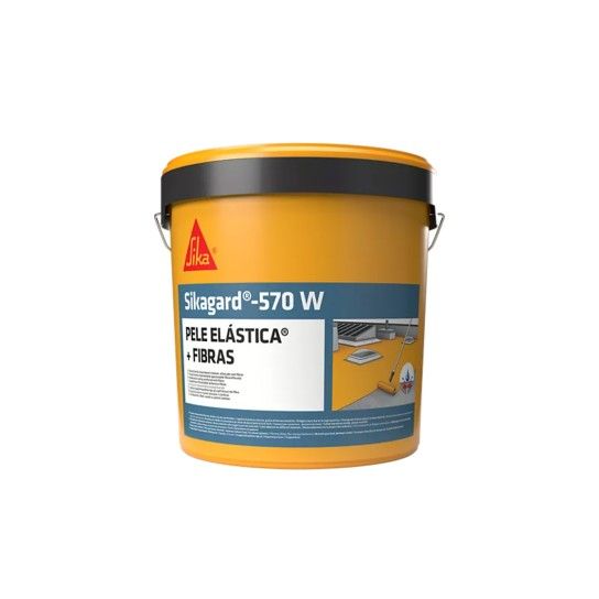 Pele El�stica + Fibras Sikagard-570 W