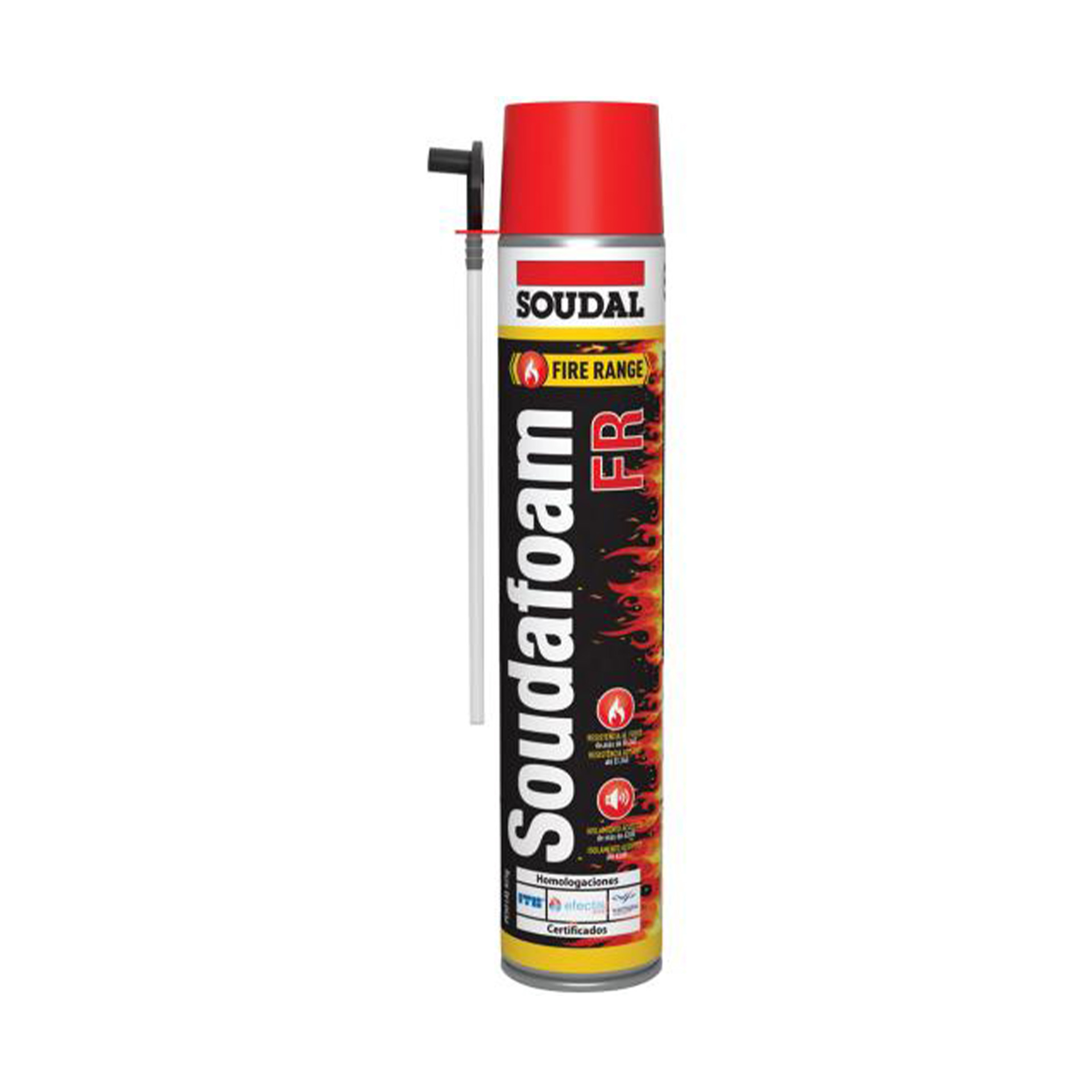 Espuma PU Resistente ao Fogo Soudafoam FR HY 750ml (Manual) Espuma PU Resistente ao Fogo Soudafoam FR HY 750ml (Manual)