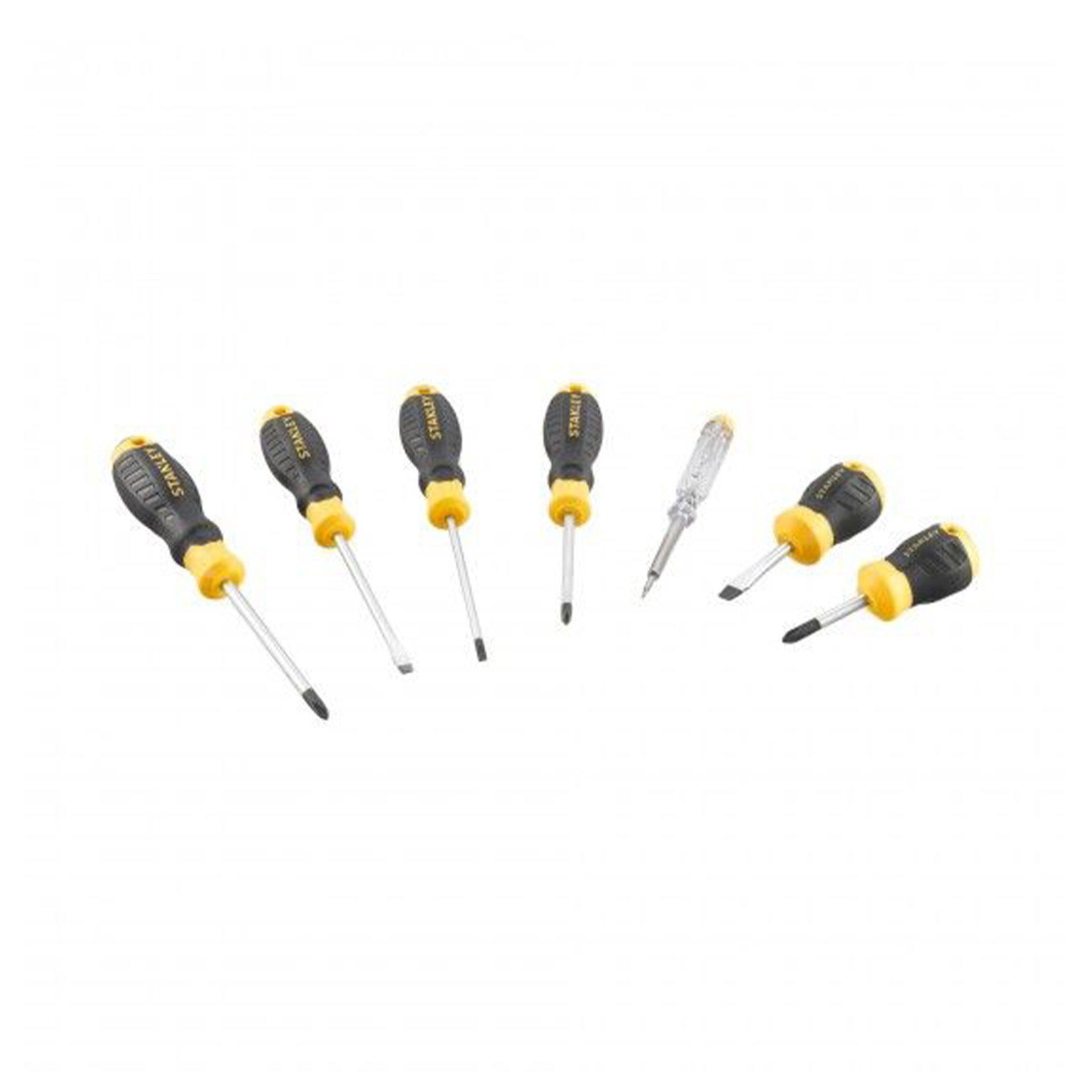 Conjunto de 7 Chaves de Punho Cushion Grip Stanley