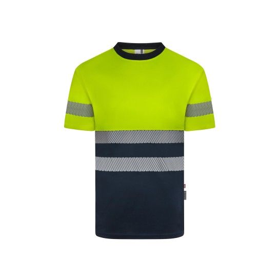 T-shirt Poliéster Reciclado Bicolor Faixas Refletoras Segmentadas 305633 Velilla (Tamanho S.Azul Na T-shirt Poliéster Reciclado Bicolor Faixas Refletoras Segmentadas 305633 Velilla (Tamanho S.Azul Na