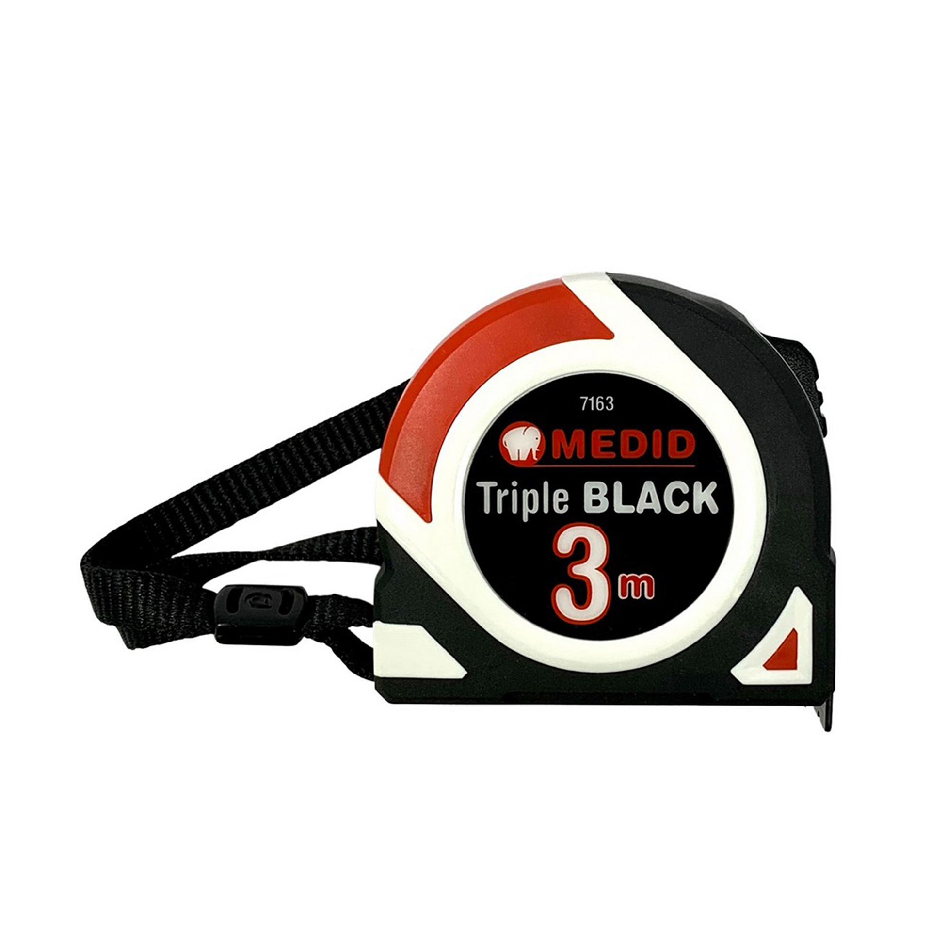 Fita Métrica de Alta Visibilidade Triple Black Medid (3m) Fita Métrica de Alta Visibilidade Triple Black Medid (3m)