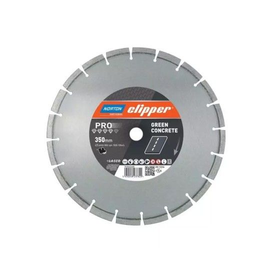 Disco Bet�o Fresco Pro Green Concrete Clipper H10 (300x2.5x25.4mm)