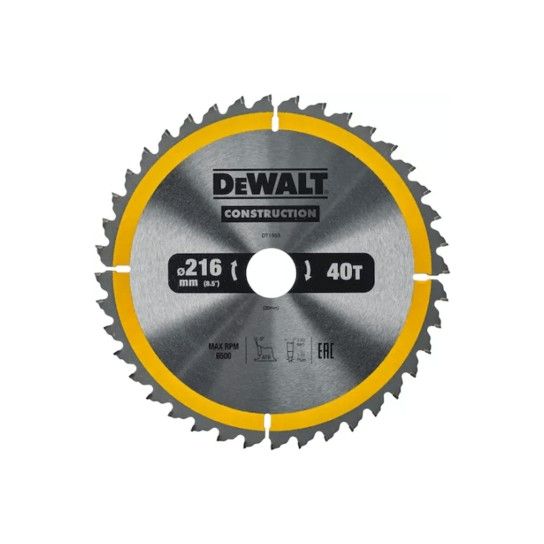 L�mina para Serra Circular Estacion�ria 216x30mm 40T Dewalt