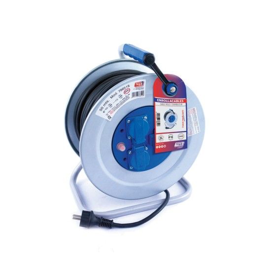 Extensão Elétrica com Enrolador IP55 4.000W 50M Tayg Extensão Elétrica com Enrolador IP55 4.000W 50M Tayg