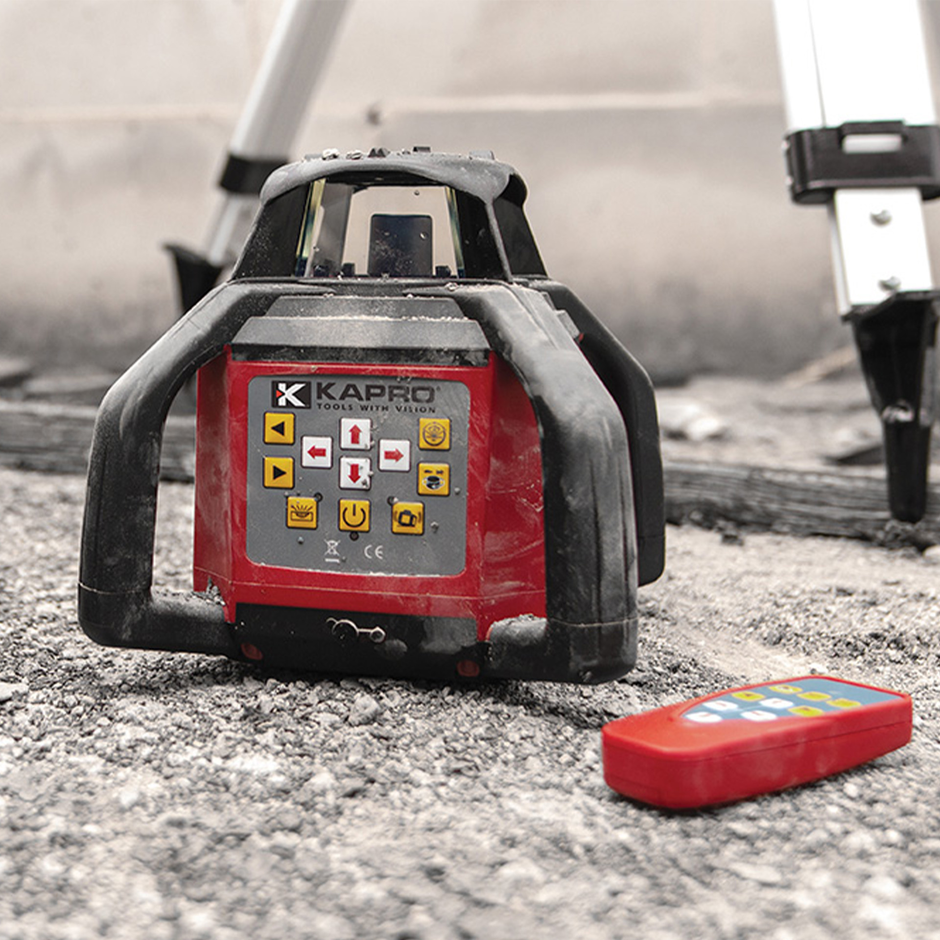 Conjunto de Laser Rotativo Vermelho Prolaser Electrota Kapro