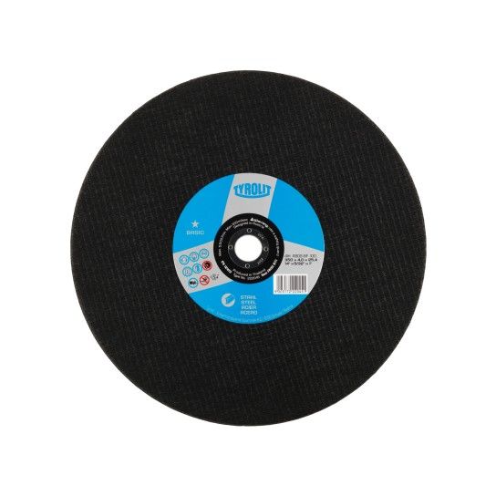 Discos Corte Aço Basic Tyrolit 41C A46S-BFBSTEEL (350x2,8x25,4) Discos Corte Aço Basic Tyrolit 41C A46S-BFBSTEEL (350x2,8x25,4)