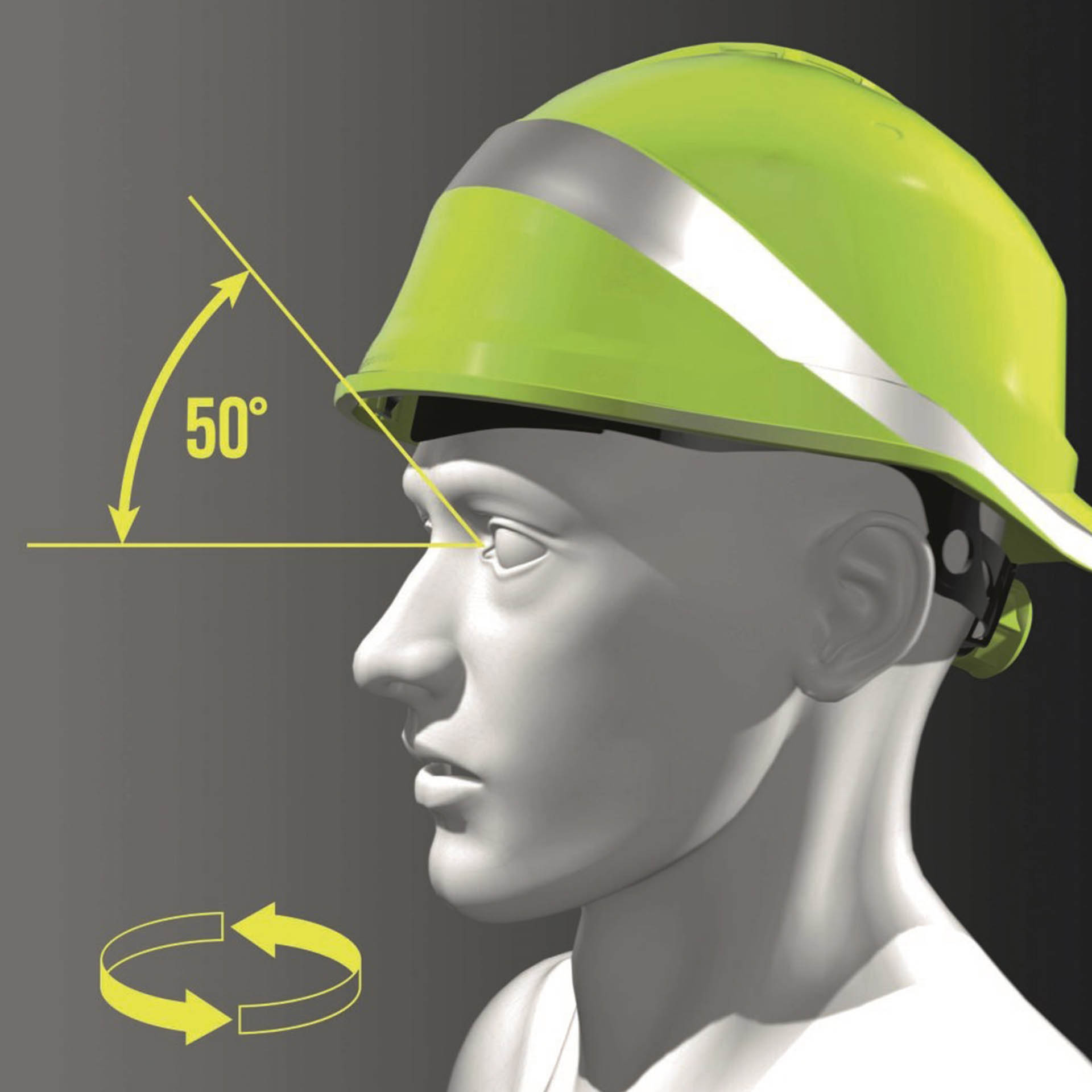 Capacete de Prote��o DIAMOND VI WIND DeltaPlus