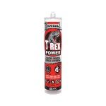 Cola Montagem T-Rex Power Clear Soudal 290ml Cola Montagem T-Rex Power Clear Soudal 290ml
