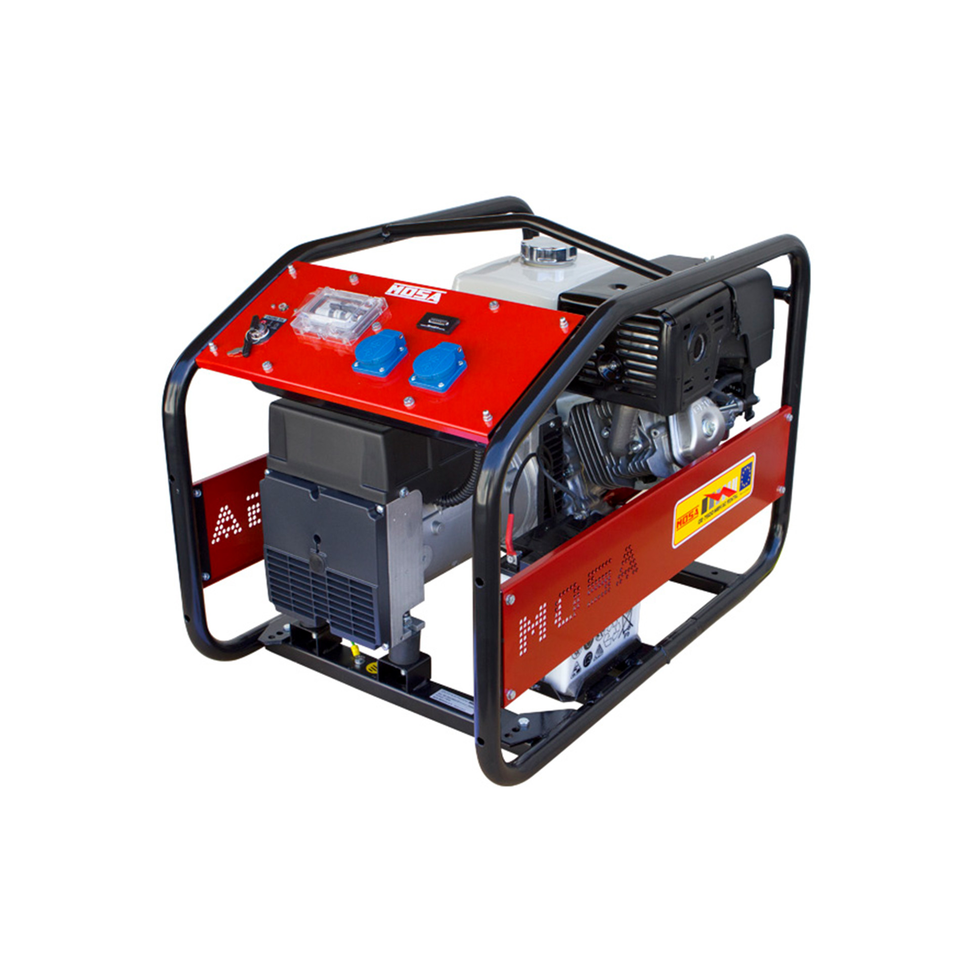 Gerador a Gasolina GE-7500 MBH Rental Mosa com Motor Honda Gx390 Gerador a Gasolina GE-7500 MBH Rental Mosa com Motor Honda Gx390