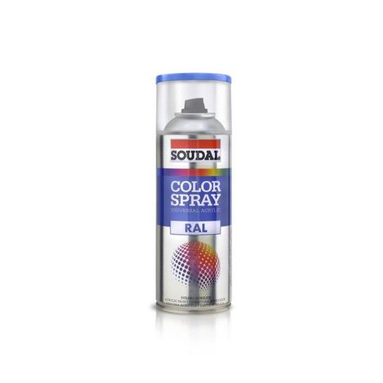 Tinta Acrílica Color Spray RAL Soudal 400ml (Verde Folha) Tinta Acrílica Color Spray RAL Soudal 400ml (Verde Folha)