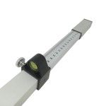 R�gua de Nivelamento em Alum�nio para Recetor Laser Extens�vel at� 240cm Medid