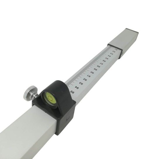 R�gua de Nivelamento em Alum�nio para Recetor Laser Extens�vel at� 240cm Medid