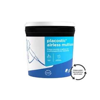 Massa Pronta Aplicar Placostic Airless Multiusos 25Kg