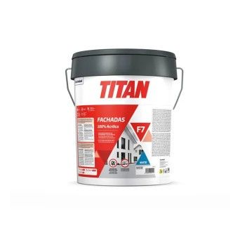 Tinta para Fachada 100% Acrílica Mate F7 Titan (Branco.15 Lts) Tinta para Fachada 100% Acrílica Mate F7 Titan (Branco.15 Lts)