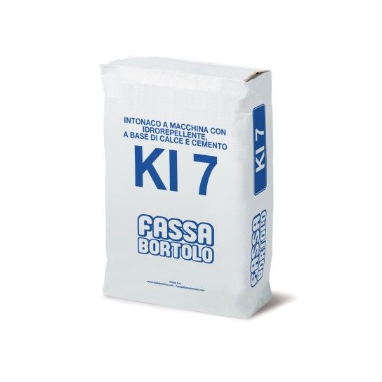 Reboco Fibro-Refor�ado a Base de Cal e Cimento KI 7 25Kg (Cinza)